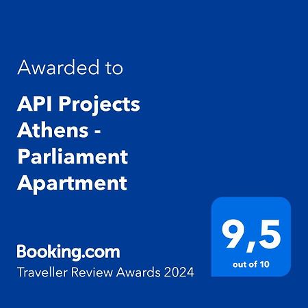 Api Projects Athens - Parliament Apartment Zewnętrze zdjęcie